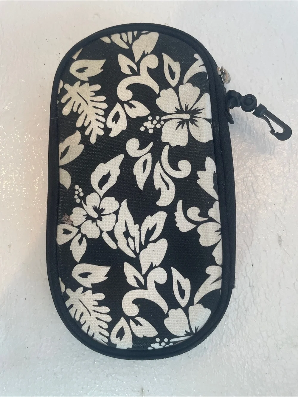 Merangue geometry trigonometry tools math set Floral Black Pouch Mesh zippers